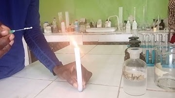 NECO 2023 Chemistry Practical Qualitative Ana lysis( Salt Analysis).| The Logic Tutor.