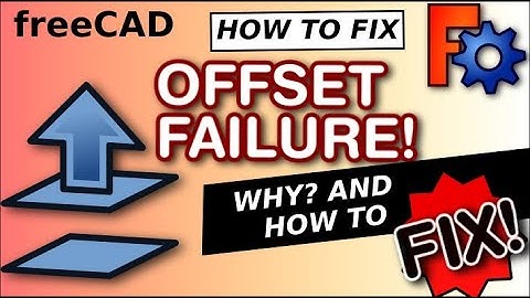 FreeCAD: How to create thick walled and hollowing out objects and how to prevent offset failure