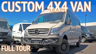 4x4 Mercedes Sprinter Van Conversion Tour | Custom Camper Build by Outside Van