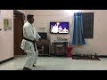 Shisochin kata by shihan saravanan  shyshokai karate academy