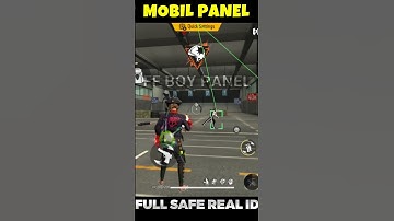 "FF BOY Mobile Panel 🔥 Full Real Panel | 100% Safe #freefire #panel