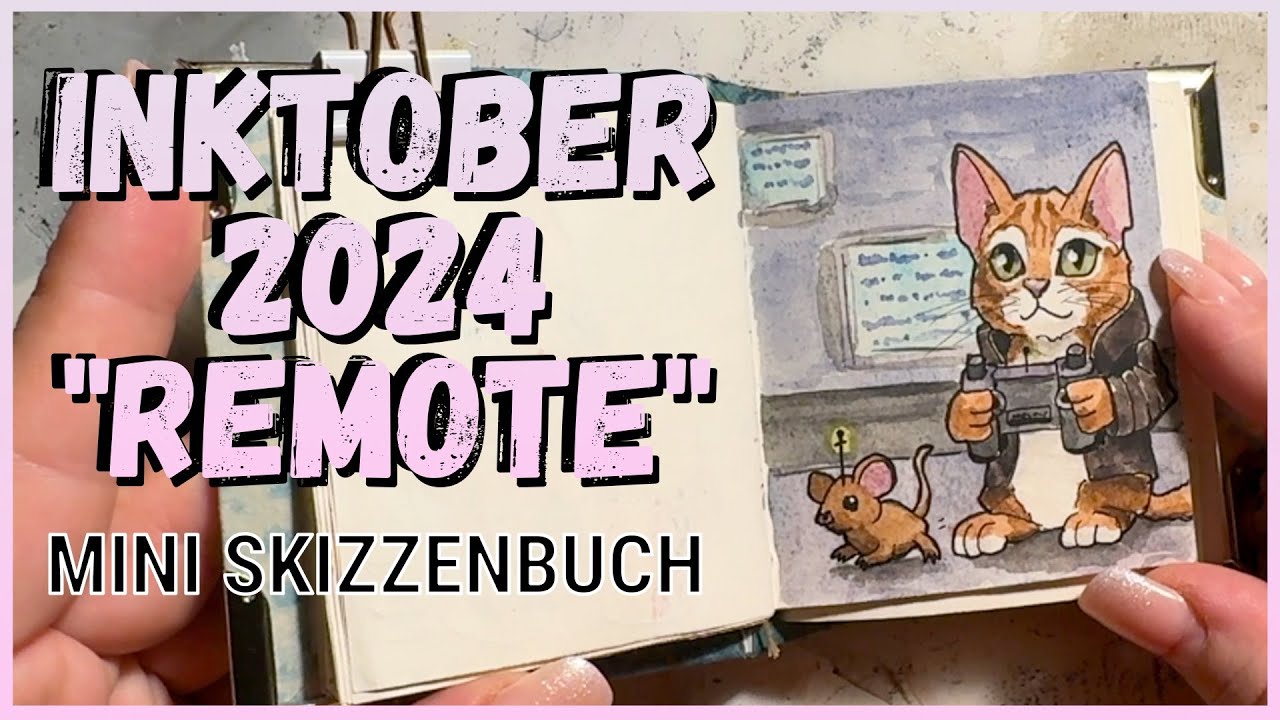 Intokber Remote Speedpaint & Voiceover: INKtober 2024