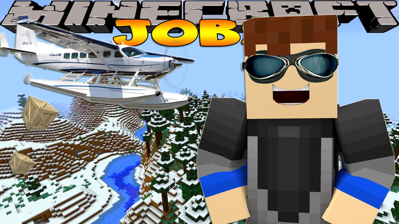 Minecraft Jobs - BUSH PILOTS w/ Captain America