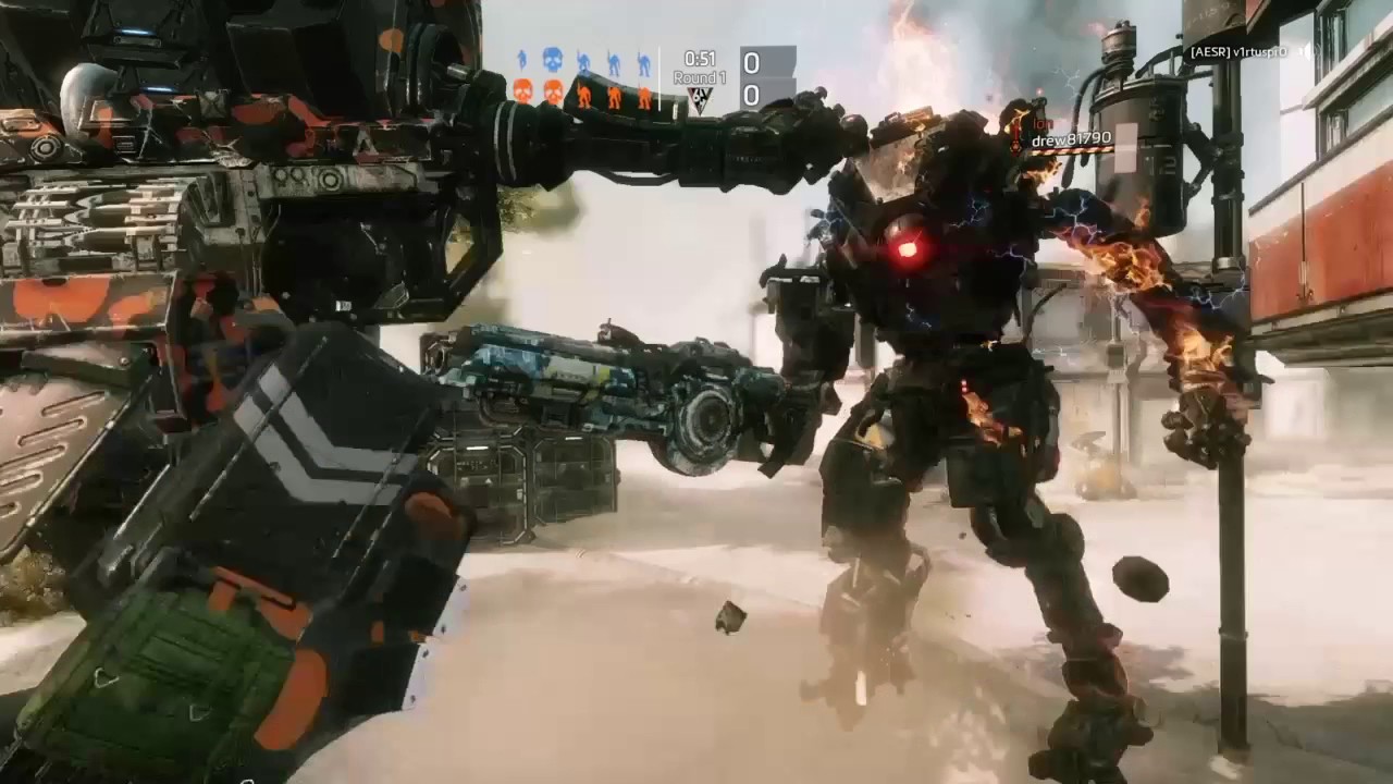 Pro-flank X3 titan melee kills