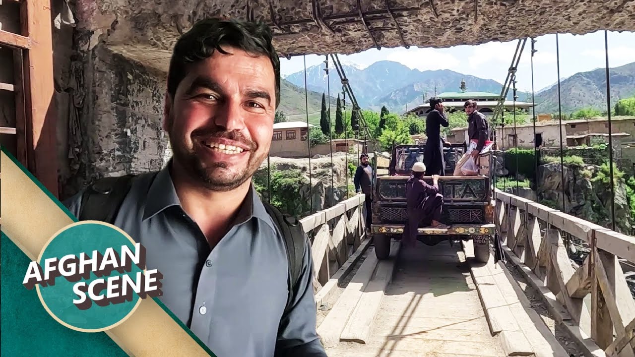 افغان سین در کنر - دیدار از بازار پر جمع جوش و ساخت پل در ولایت زیبای کنر