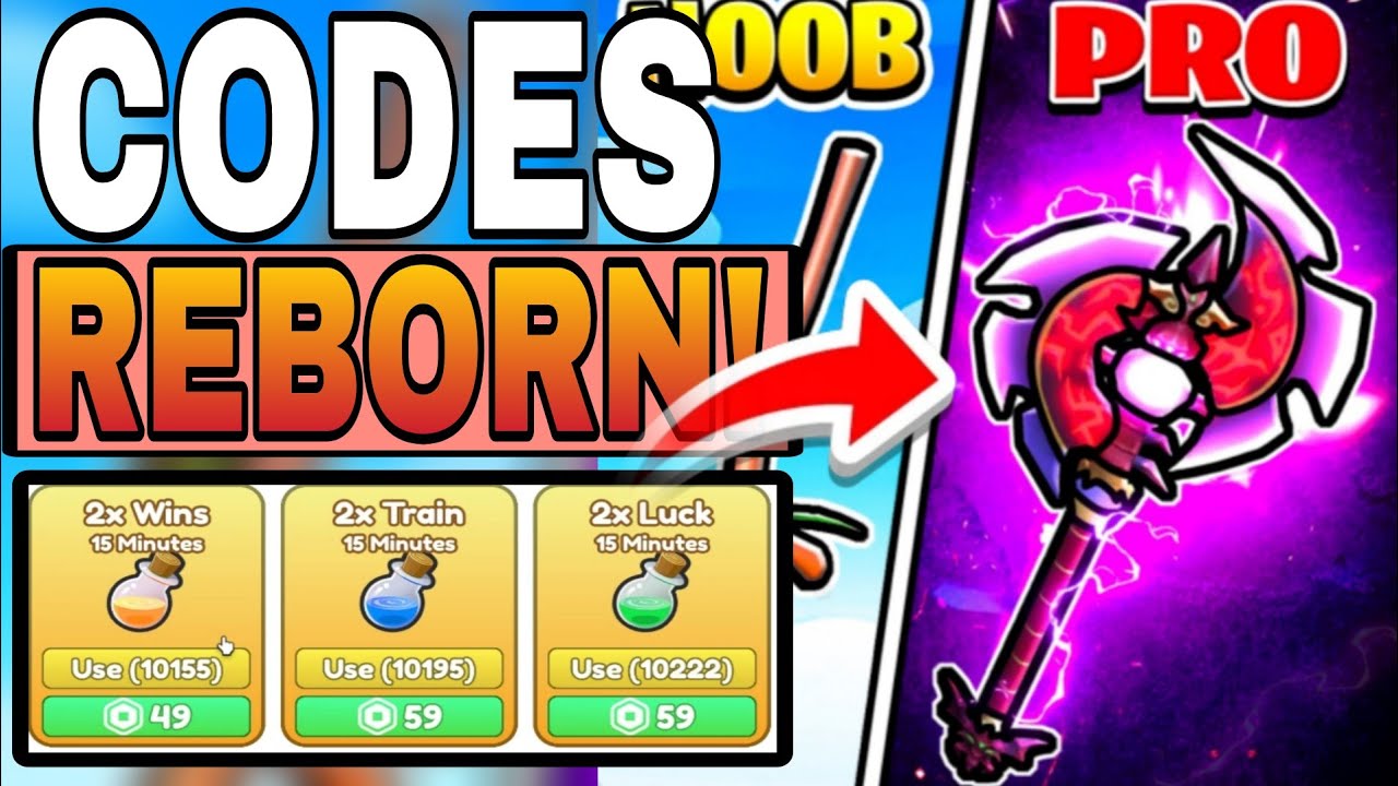 All* Secret *Reborn As Swordsman Codes | Codes for Reborn As Swordsman ...