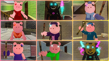 ALL JUMPSCARES IN PIGGY EXTREME HOUSE BY ITIM2012JR.