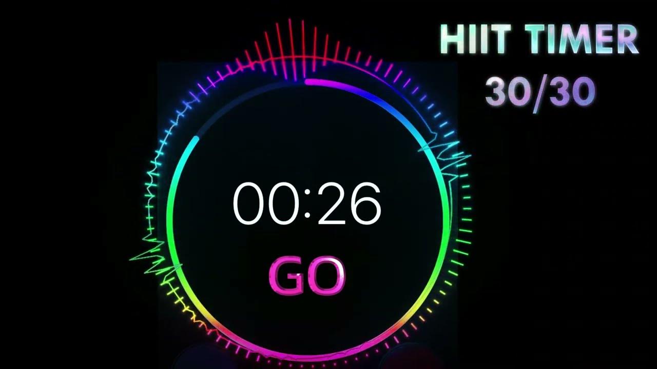 30 Second Interval Timer With 10 Second Rest With Music HIIT 30/30 SECOND INTERVAL TIMER WITH MUSIC - YouTube