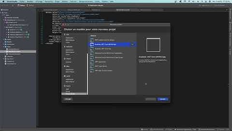 How to install Avalonia UI for visual studio on Mac ( OS : Big Sur )