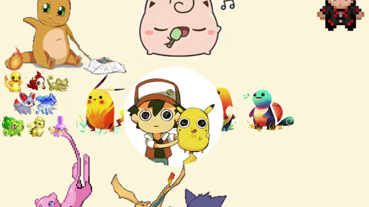 Pokémon slide show. - YouTube
