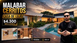 Casa campestre de lujo para estrenar en Malabar Cerritos | Pereira | 650 m² en lote de 2.976 m²