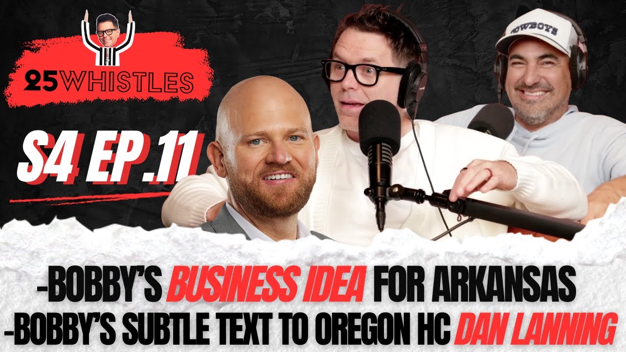 Bobby's Business Idea for Arkansas with Brandon Marcello + Bobby's Text to Oregon HC Dan Lanning