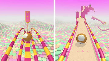 Action Going Balls — All Levels Mobile Gameplay Walkthrough Android iOS part 12