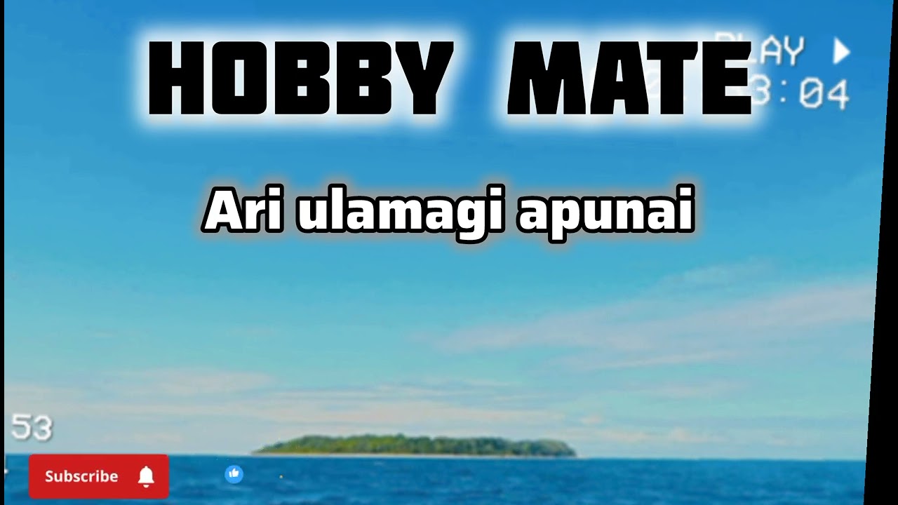 Hobby Mate-Ari Ulamagi Apunai