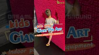 🧱 Giant Pin Art Wall – Make Your Mark with Dreamland Playground!