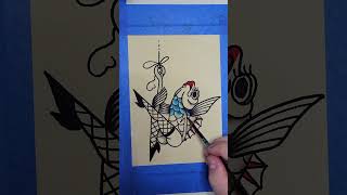 Traditionally Tattooed Ep 2 "Reverse Mermaid" #flashtattooart #tattoo #art