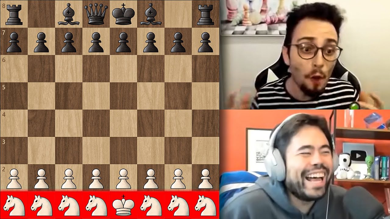 7 РЫЦАРЕЙ! Накамура против GothamChess — самая безумная блиц-партия | Шахматы