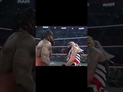 The Tribal Chief Strikes Back! 🔥 Roman vs Penta |EDIT| #shorts #WWE #romanreigns!