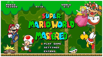 Super Mario World Mastered (Full Gameplay) | SMB1 Remastered Pack