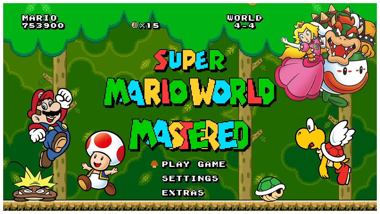 Super Mario World Mastered (Full Gameplay) | SMB1 Remastered Pack