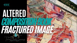 Celebrity Altered Composition Notebook with a Fractured Image Net Worth