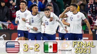 USA vs Mexico (3-2) All Goals \& Extended Highlights CONCACAF Gold Cup