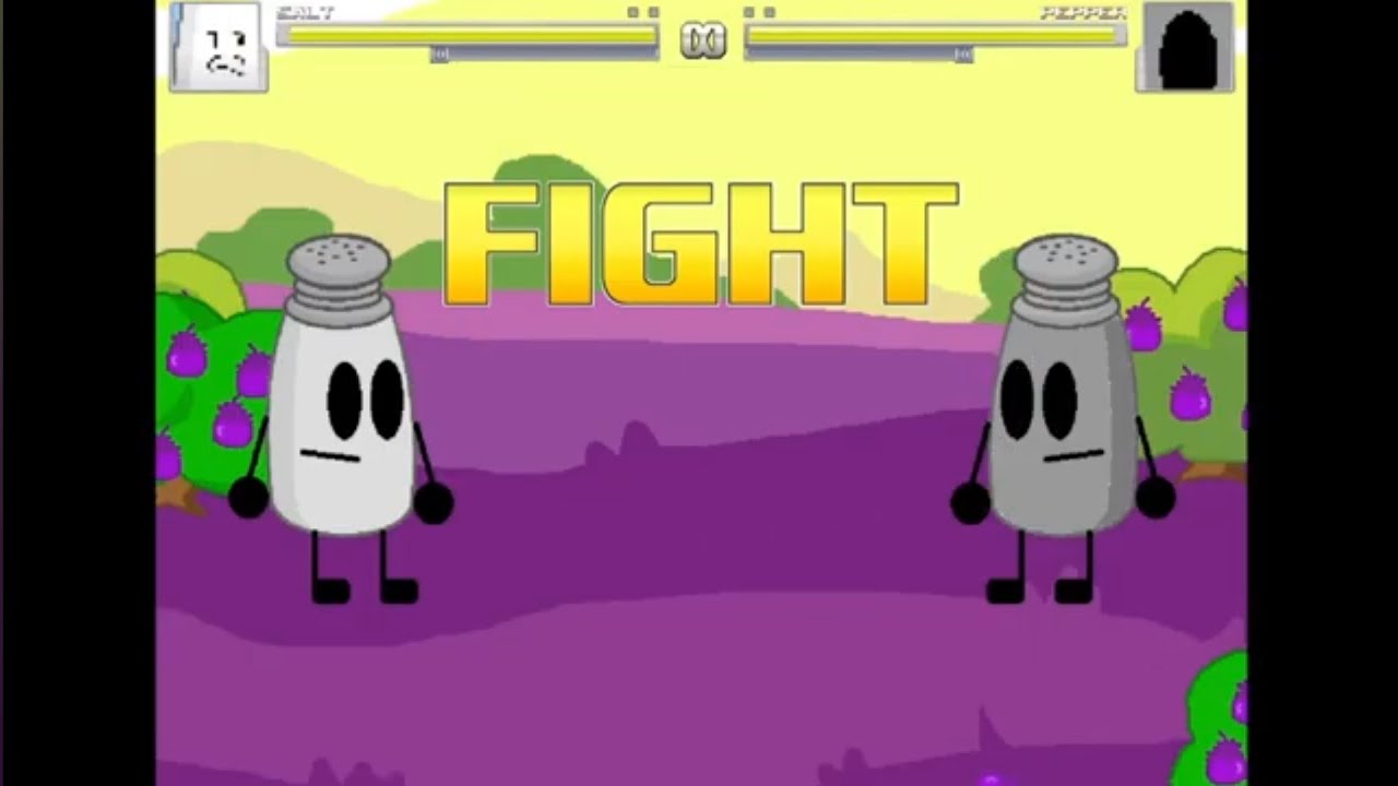 Salt vs. Pepper | BFDI x Inanimate Insanity 2026 M.U.G.E.N Tournament ...