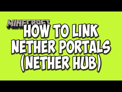 How To Link Nether Portals in Minecraft 1.8 (PC Xbox ONE & 360 PS3 & PS4)