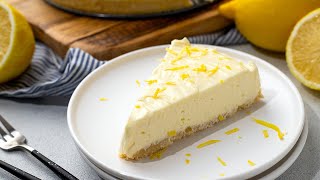 Keto NoBake Lemon Cheesecake [Easy LowCarb Dessert Recipe]