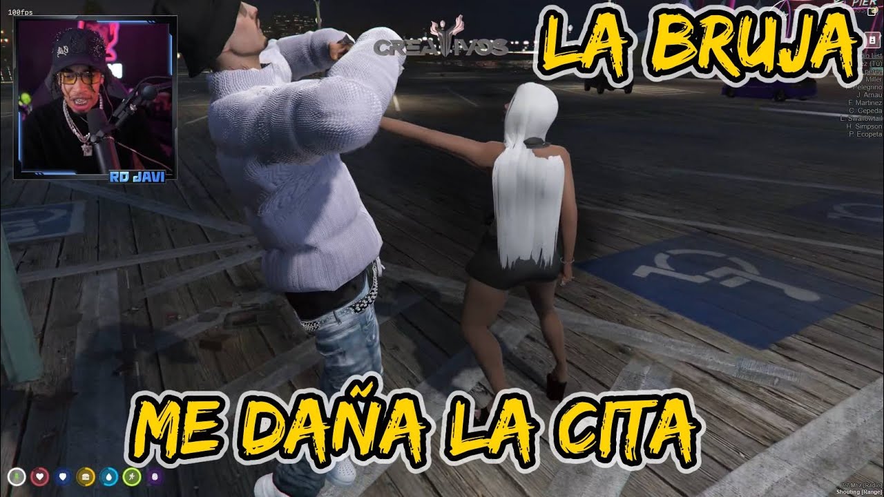 RDJavi: La Bruja Se Aparece Me Daña La Cita Con Zoe