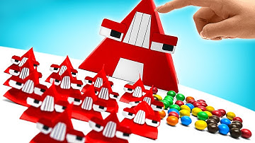 Coolest Alphabet Lore Crafts 🔤🍬 FUN PAPER DIYs with PLAYBOOK!