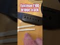 DIY glue cracked bridge Eastman E10D acoustic dreadnought guitar #eastmanguitars #diy #luthier