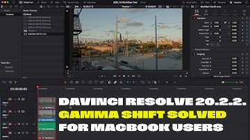 How To Fix Gamma Shift Exports on a MacBook in Davinci Resolve 20.2.2