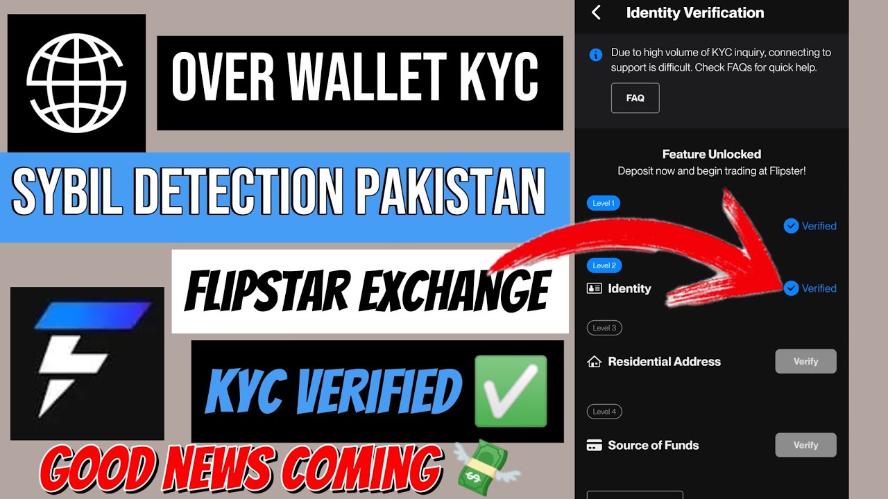 Over Wallet KYC Update in Pakistan | Sybil Detection Rejected | Over Wallet Flipstar Exchange Kyc ✅
