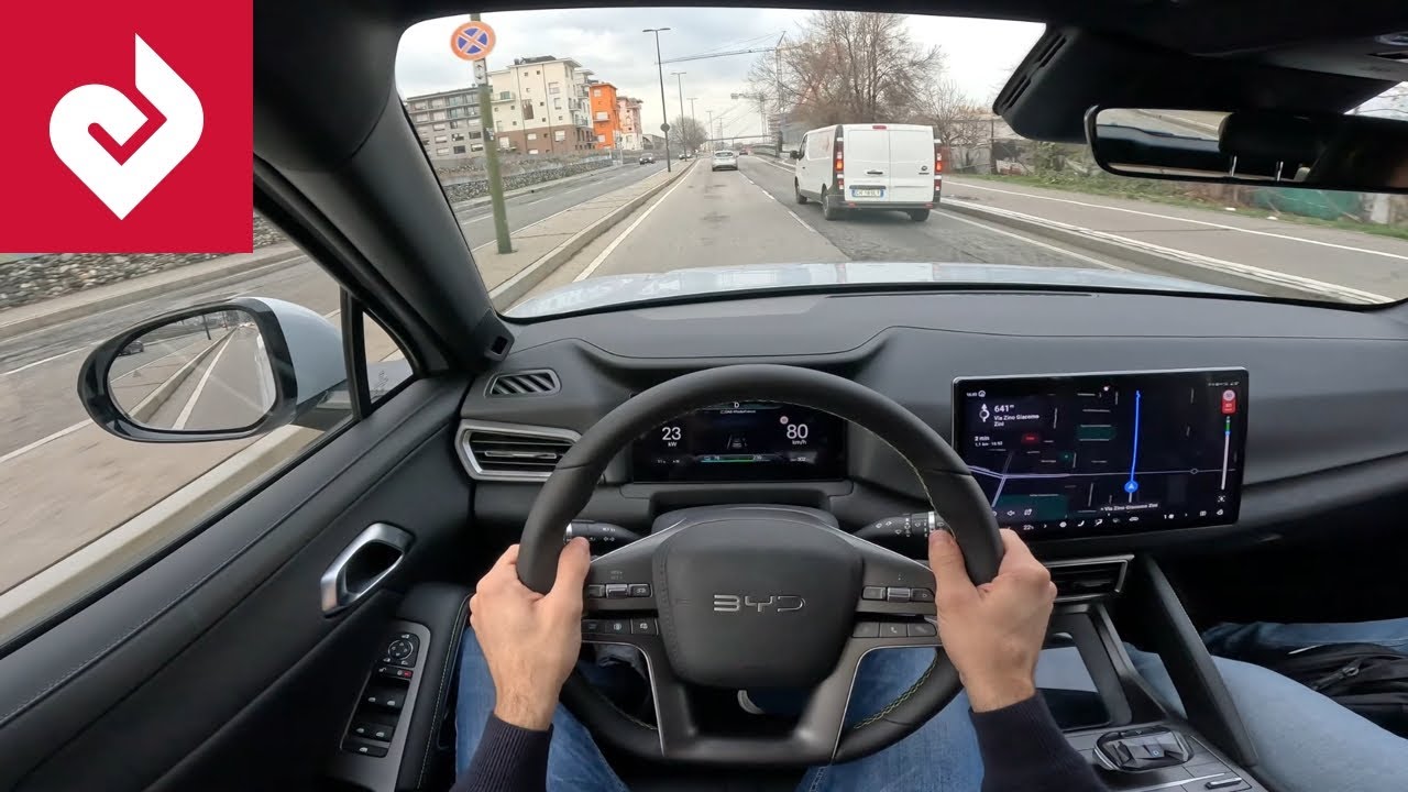 POV BYD Atto 2 | Walkaround, Trunk, Back Seats, City Driving