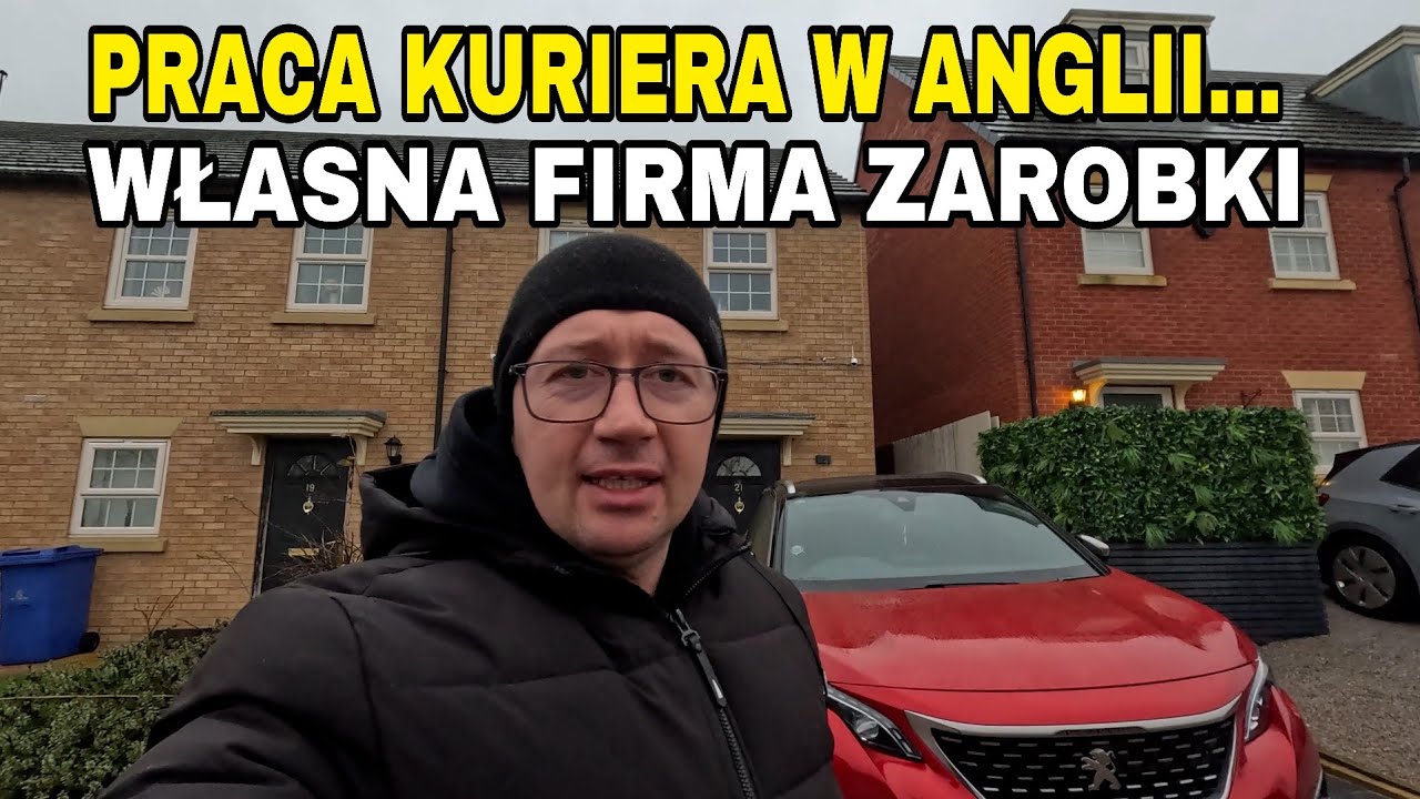 Zarobki na własnej działalności w Anglii. Praca Kuriera!