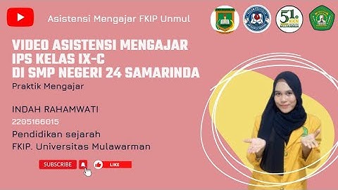 Video Pembelajaran Asistensi Mengajar