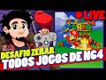 LIVE - Desafio Zerar Todos Jogos de N64 - Super Mario 64 [1/394]