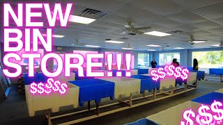 Raiding NEW AMAZON BIN STORE!! Bin Pickin' Opening A New Bin Store!!