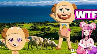 ironmouse Loses it taking Connor to the Sheep