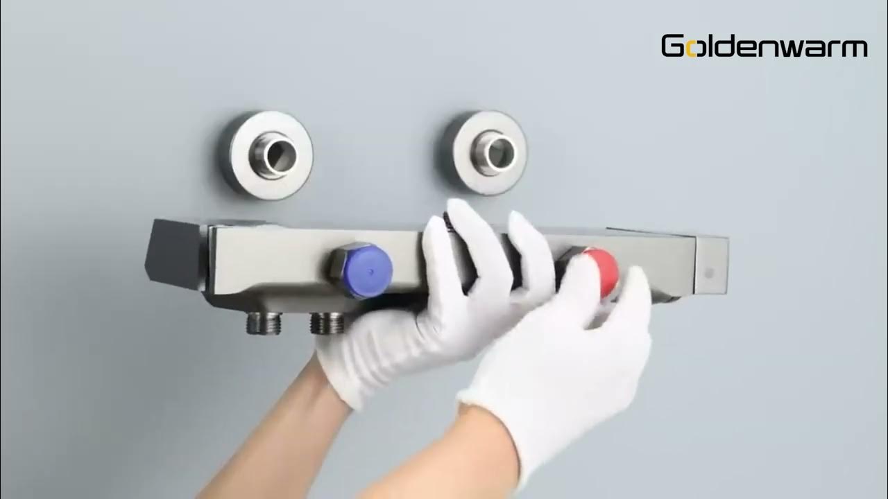 Installation Video for Smart Digital Display Bath Shower System YouTube