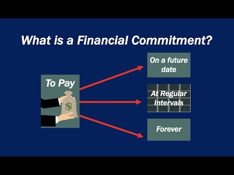 वीडियो: एक वित्तीय प्रतिबद्धता पत्र क्या है?