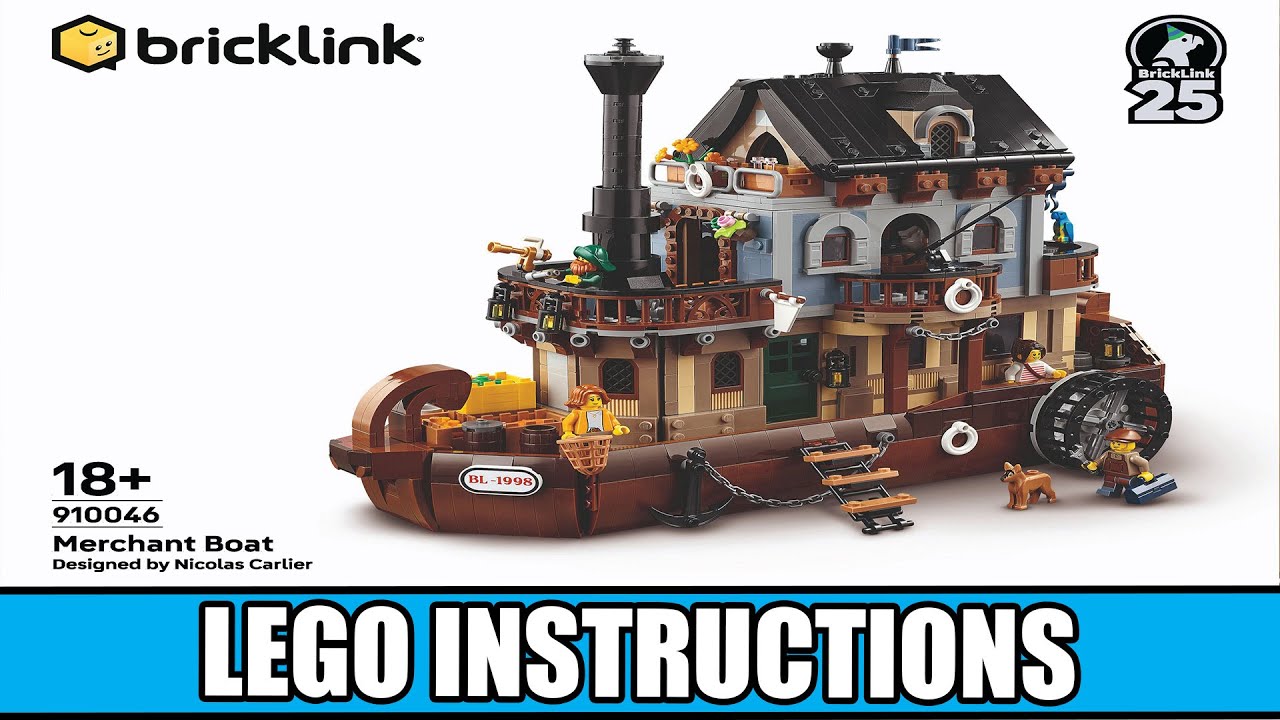 Bricklink - Merchant Boat - Designer Program Series 4 LEGO instructions