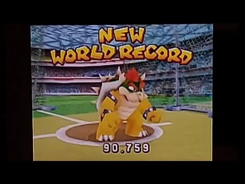 90.759m (PB) Athletics Field Hammer Throw (Bowser) Mario & Sonic Olympic Games Beijing 2008 (DS)