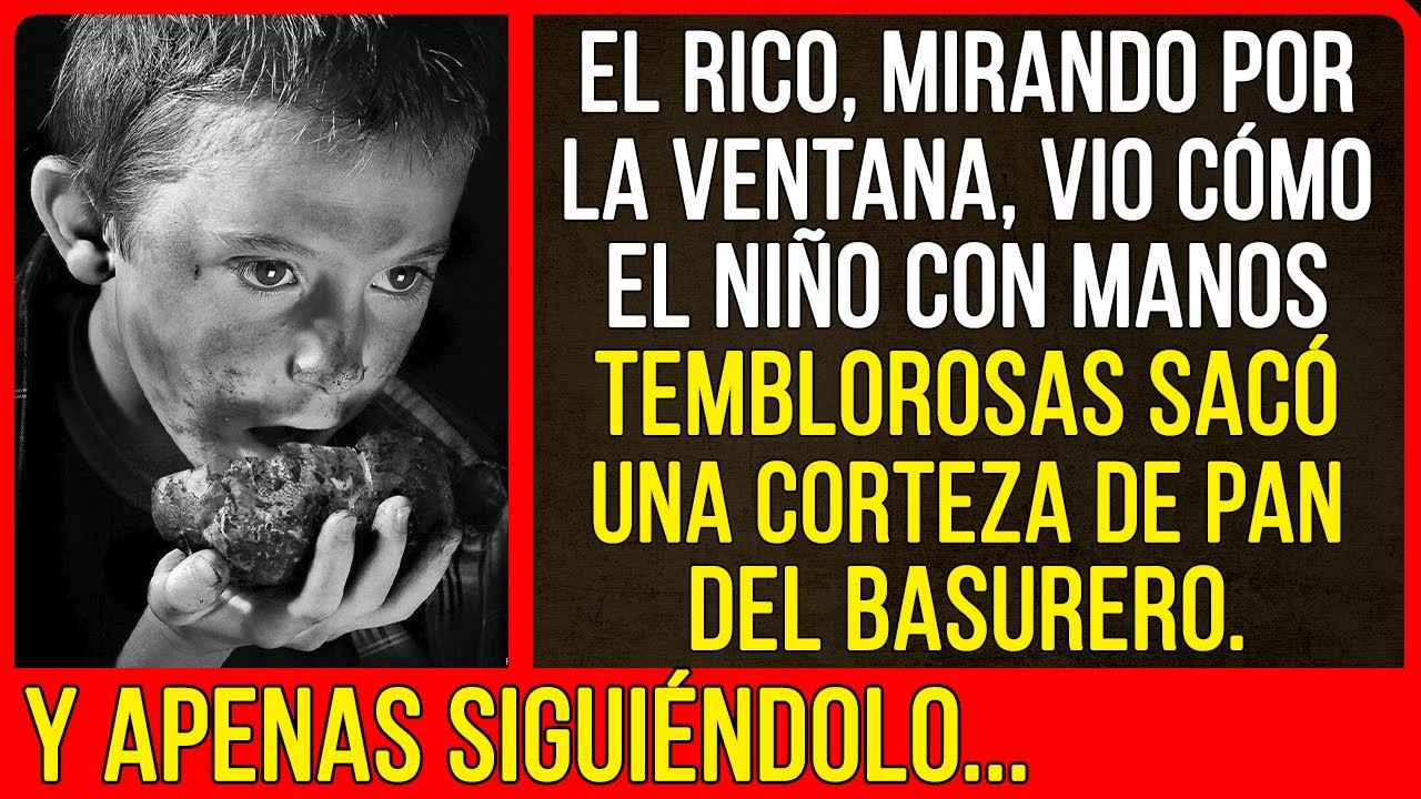 Cuando el rico lo siguió, descubrió...