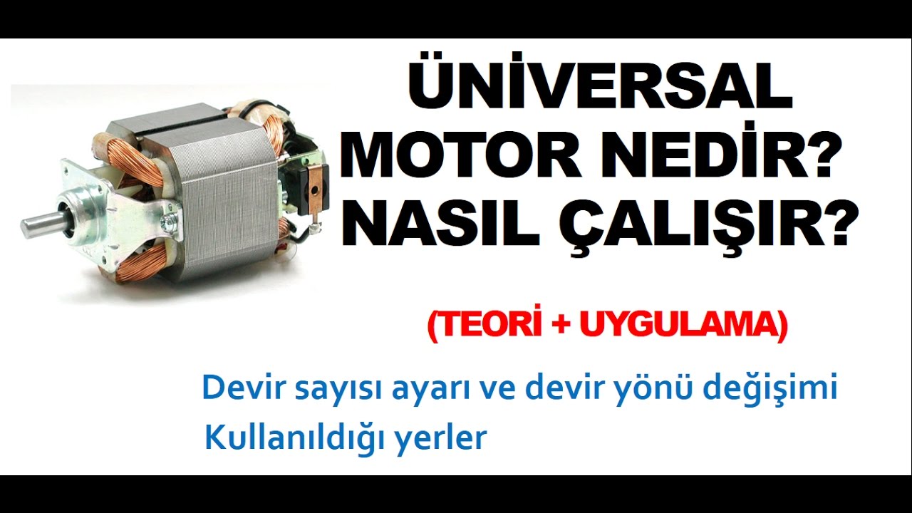 Elektrik motoru nedir Elektrik motoru nedir