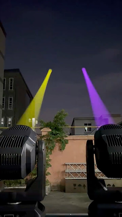 120W Laser Moving Head Light   Portable Power – Total Freedom Stage Lighting!