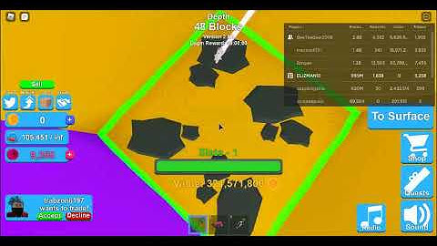 Getting 1 billion blocks mined in Mining Simulator!