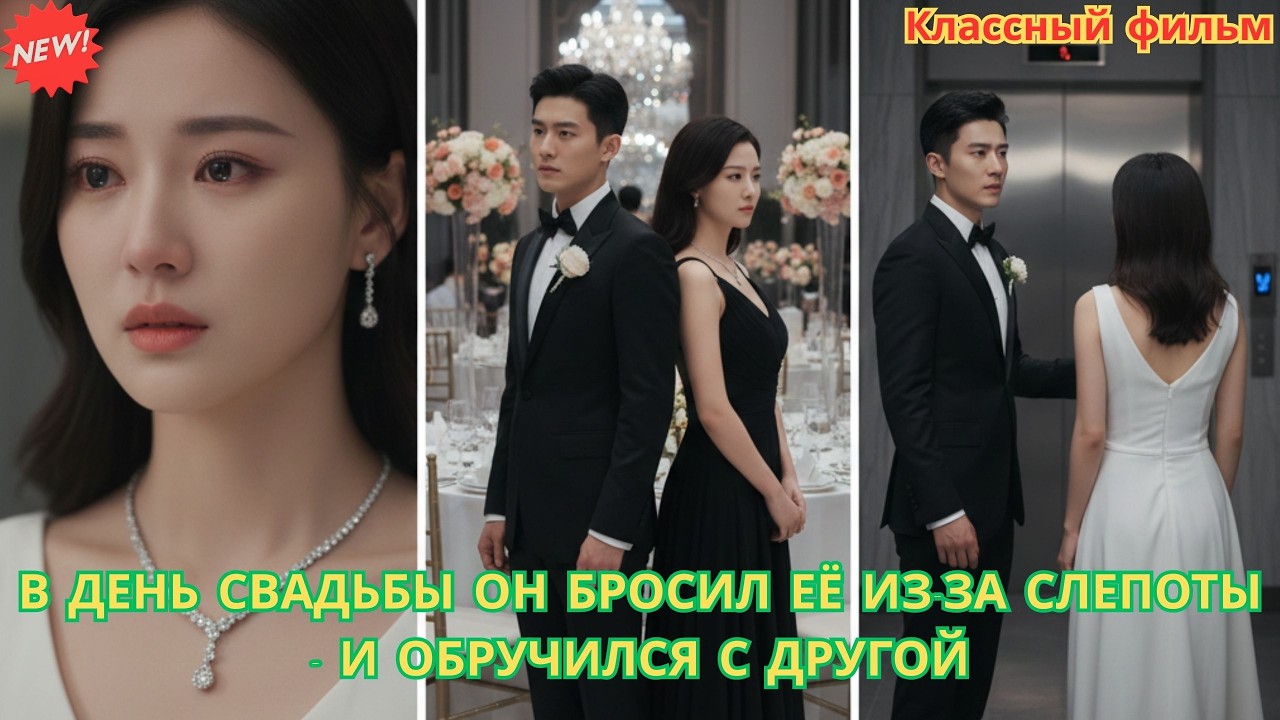 В день свадьбы он бросил её из за слепоты — и обручился с другой #дорама #романтика #драма #любовь