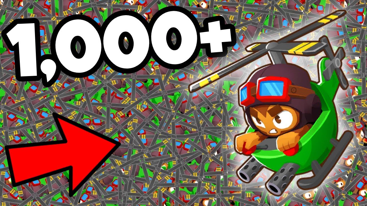 Do NOT Place 1,000 Heli-Pilots in BTD6 💀